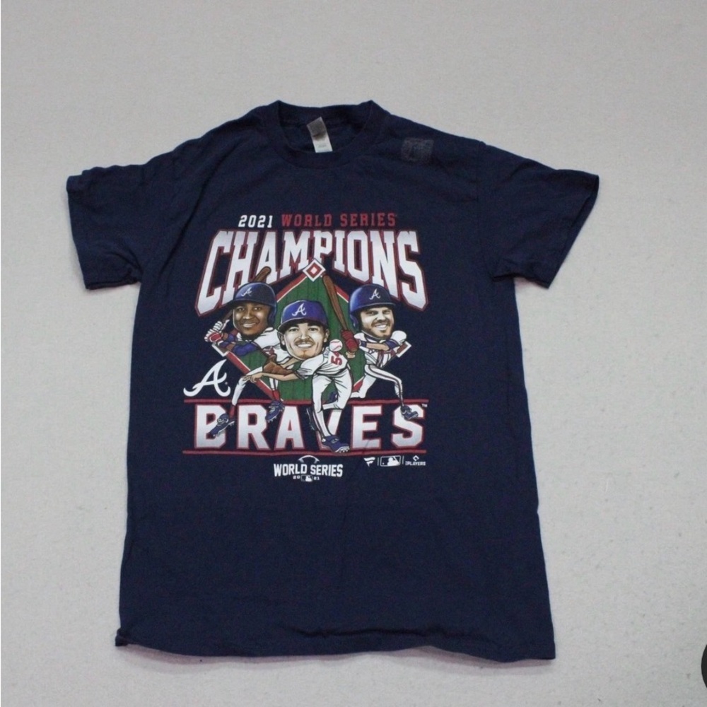 Nike Navy Red White 2021 World Series Graphic Tee
